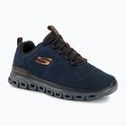 Scarpe SKECHERS Glide-Step Fasten Up uomo navy/nero