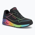 SKECHERS Uno Pop Of Sunshine scarpe da donna nero/multi neon