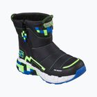 SKECHERS Mega-Craft Cuboforce stivali da neve per bambini nero/blu/lime