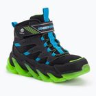 SKECHERS scarpe da bambino Mega-Surge Flash Breeze nero/blu/lime