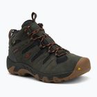 Scarpe da trekking da uomo KEEN Headout Mid Waterproof black olive/fossil orange