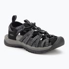KEEN Whisper nero/grigio acciaio - sandali da donna