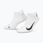 Calze Nike Court Multiplier Max 2 pack white/black