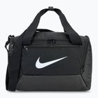 Nike Brasilia 9.5 Duffle 25 l borsa da allenamento nero/nero/bianco