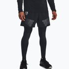 Pantaloncini da allenamento Under Armour da uomo UA Armourprint Woven nero/grigio alo.