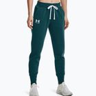 Pantaloni Under Armour Rival Fleece Joggers donna tormalina/bianco