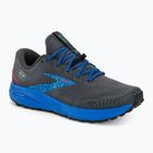 Scarpe da corsa da uomo Brooks Divide 4 ebano/nero/blu vittoria