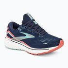 Brooks Ghost 15 scarpe da corsa da donna peacoat/blu canale/rosa