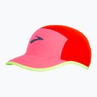 Cappello da baseball Brooks Lightweight Packable pomodoro ciliegia/rosa antico