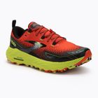 Brooks Cascadia 18 scarpe da corsa uomo blu pomodoro ciliegia/lime/nero