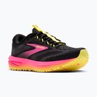 Brooks Revel 7 scarpe da corsa da donna nero/rosa/limone tonico