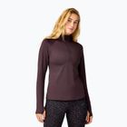 Felpa da corsa da donna Brooks Dash 1/2 Zip 3.0 brown