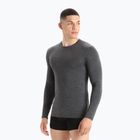Maglia termica a maniche lunghe da uomo icebreaker Merino 150 Anatomica Crewe jet heather