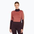 Maglia termica da donna icebreaker 200 Oasis Sonebula High Neck bittersweet/cedar