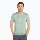 Icebreaker Merino 150 Tech Lite Polar Paddle da uomo - camicia da trekking muschio