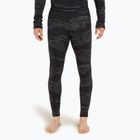 Pantaloni termici da uomo icebreaker Merino 260 Vertex Leggings Snow Guide nero/ galaxy/ j