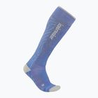 Calze da sci Icebreaker da uomo Merino Ski+ Medium OTC Mountain Contour brilliant/ether/baja