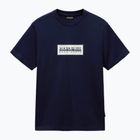 Maglietta Napapijri S-Box Logo uomo blu marine