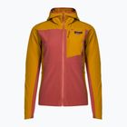 Giacca softshell da donna Patagonia R1 CrossStrata Hoody rosso bardiglio