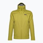 Giacca da pioggia Patagonia Torrentshell 3L Rain verde arbusto da uomo