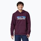 Patagonia P-6 Felpa con logo Uprisal notte prugna