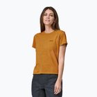 Maglietta da donna Patagonia P-6 Logo Responsibili-Tee dried mango
