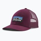 Cappello da baseball Patagonia P-6 Logo LoPro Trucker night plum
