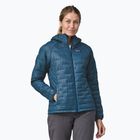 Giacca isolata da donna Patagonia Micro Puff Hoody blu lagom