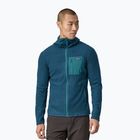 Felpa trekking da uomo Patagonia R1 Air Full-Zip blu lagom