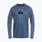 Uomo Quiksilver Solid Streak blazer navy/bianco manica lunga da nuoto