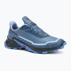 Scarpe da corsa da donna Salomon Alphacross 5 bering sea/carbon/blue heron