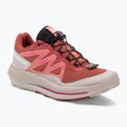 Salomon Pulsar Trail scarpe da corsa da donna pelle di mucca/sfumature di rose/rosa glo