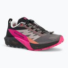 Scarpe da corsa da donna Salomon Sense Ride 5 gattino prugna/nero/rosa glo