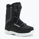 Scarponi da snowboard junior Salomon Whipstar Boa Jr black/black/white