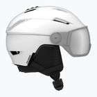 Salomon casco da sci Pioneer Visor bianco/argento