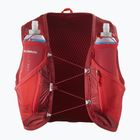 Salomon Active Skin 12 Set gilet da corsa rosso dalia/rosso alto rischio