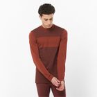 Salomon Essential Wool rum raisin thermal longsleeve da uomo