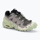 Salomon Speedcross 6 scarpe da corsa da donna castlerock/vanilla ice/smoke green