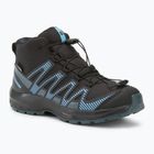 Salomon XA PRO V8 Mid WP scarpe da trekking per bambini nero/nettuno/blu alaska