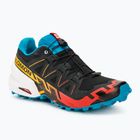 Salomon Speedcross 6 nero/bianco/transcend blue scarpe da corsa da uomo