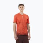 Maglietta da corsa da uomo Salomon S/Lab Ultra Tee Aop burnt sienna