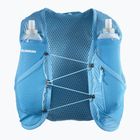 Salomon Active Skin 8 Set gilet da corsa blu danubio/blu curacao
