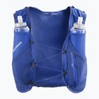 Gilet da corsa Salomon ADV SKIN 5 Set nautical blue/limoges new