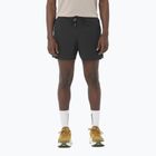 Pantaloncini da corsa Salomon SHAKEout Core 5" nero profondo da uomo