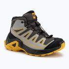 Scarpe da trekking per bambini Salomon X Ultra Mid GTX castlerock/black/spicy/mustard