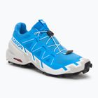 Scarpe da corsa da uomo Salomon Speedcross 6 French blue/lunar rock/white