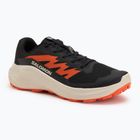 Scarpe da corsa da uomo Salomon Alphaglide nero/giorno di pioggia/arancione rosso