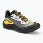 Salomon Genesis scarpe da corsa uomo nero/bianco/limone