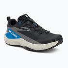 Scarpe da corsa da uomo Salomon Genesis GTX nero/roccia lunare/blu francese