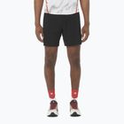 Pantaloncini da corsa Salomon S/Lab Speed Spl 7" nero profondo/rosso fuoco da uomo